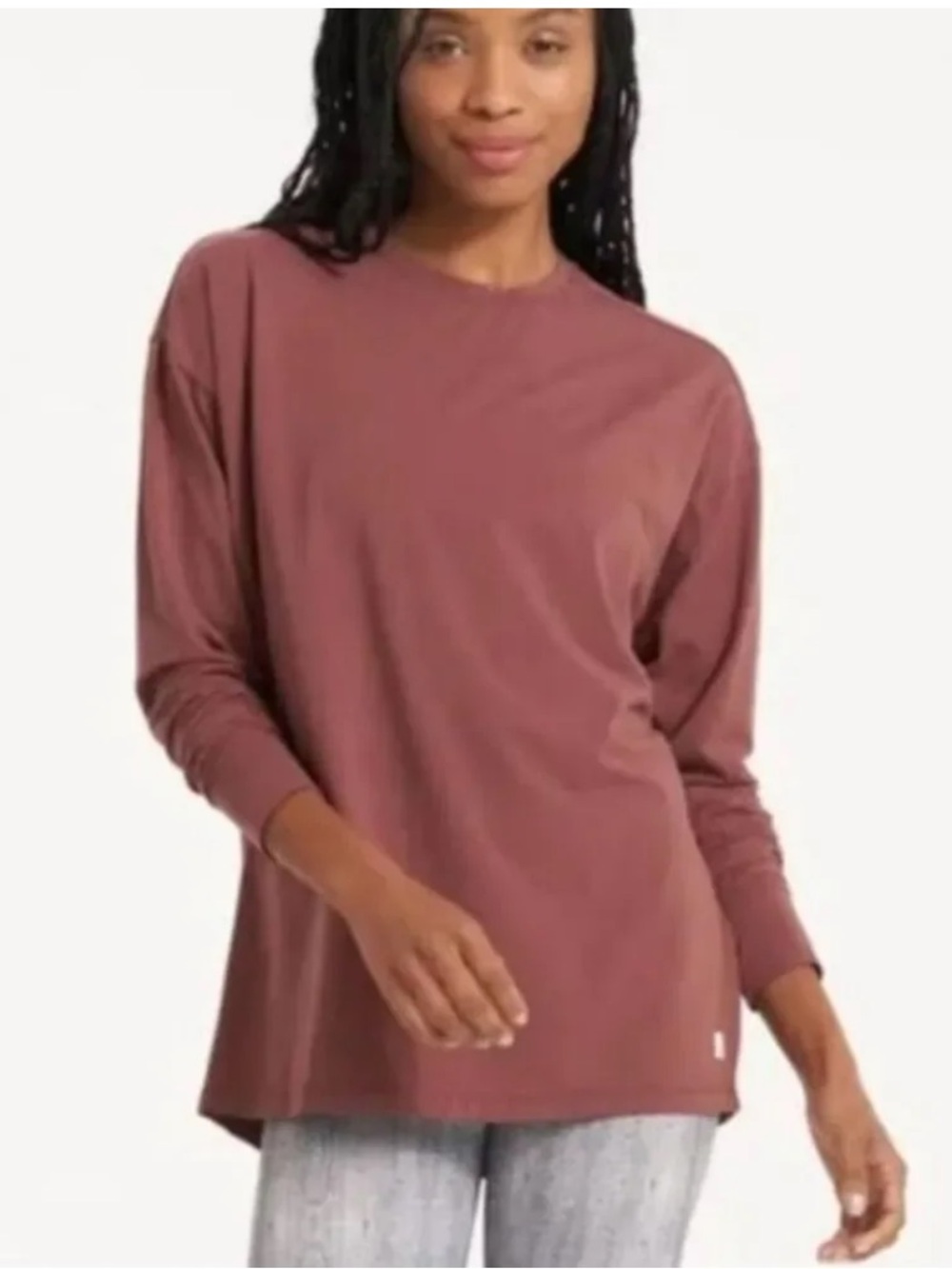 Vuori feather light long sleeve tee shirt